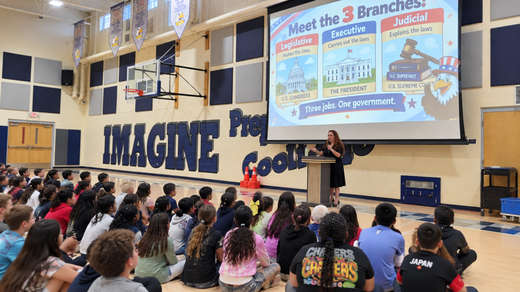 Carrie Gremard Brings Constitution Week to Life for 240 Arizona Students
